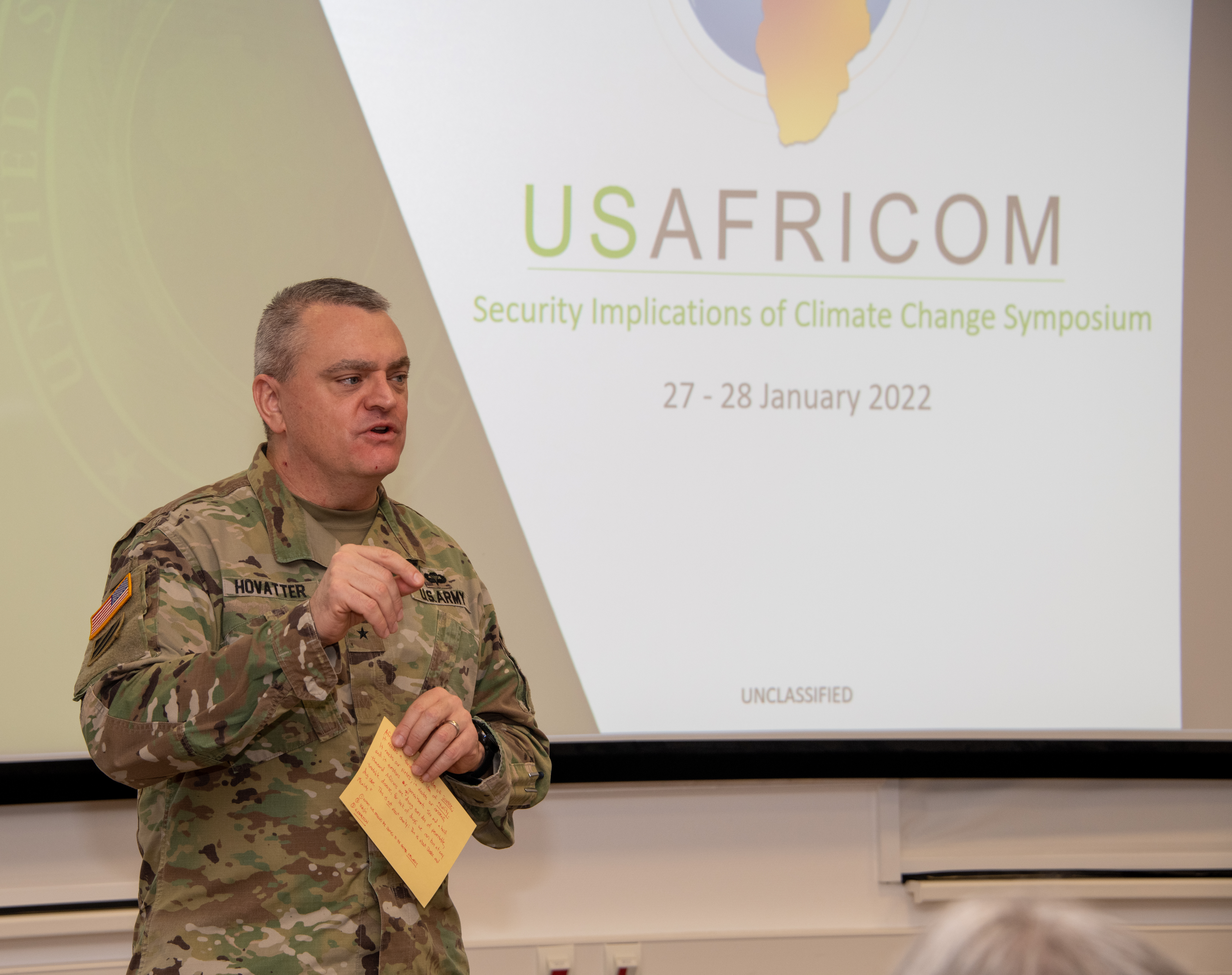 Klimawandel und Sicherheit: PIK bei Symposium des US-Afrika-Kommandos AFRICOM Klimawandel und Sicherheit: PIK bei Symposium des US-Afrika-Kommandos AFRICOM